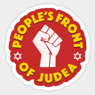 People's Front Of Judea T-Shirt Sticker